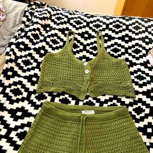 Fashion nova Knitted bikini cover up